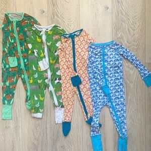 Little Sleepies - Sizes (3x) 12 - 18 month and (1x) 18 - 24 month